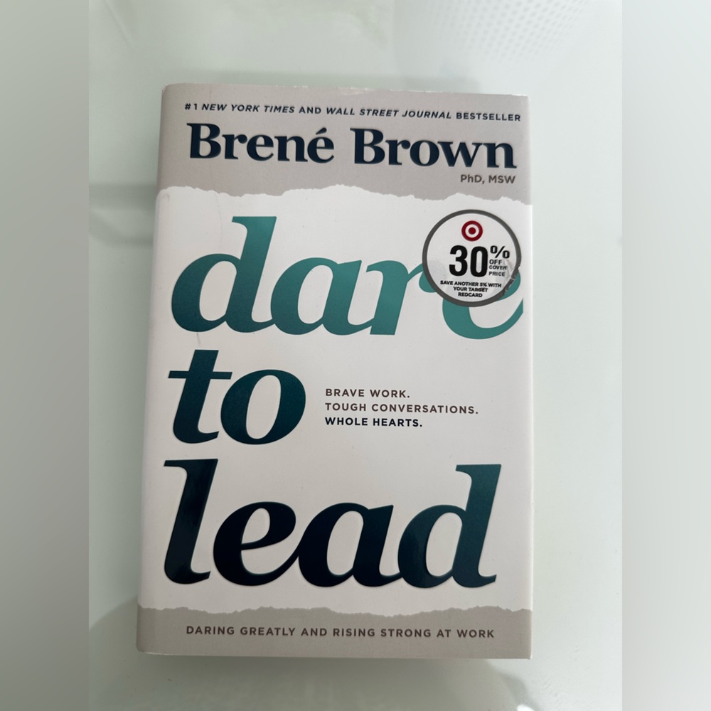 Dare to Lead by Brené Brown Book
